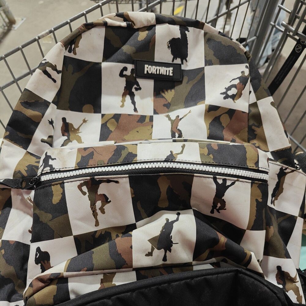 Fortnite Backpack Multiplier Camo Olive/White/Black - Pre-Owned